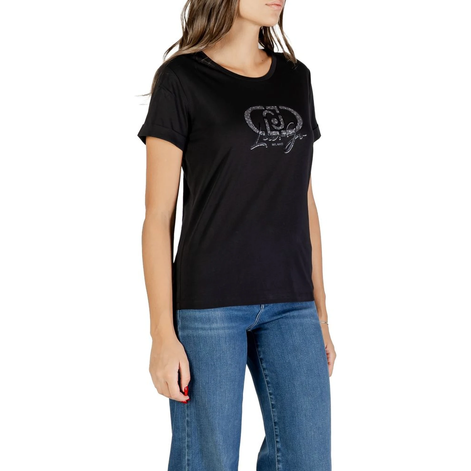 Black Cotton T-Shirt