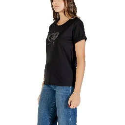 تيشيرت قطني أسود