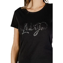 تيشيرت قطني أسود