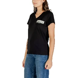 تيشيرت قطني أسود