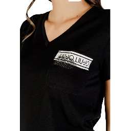 تيشيرت قطني أسود