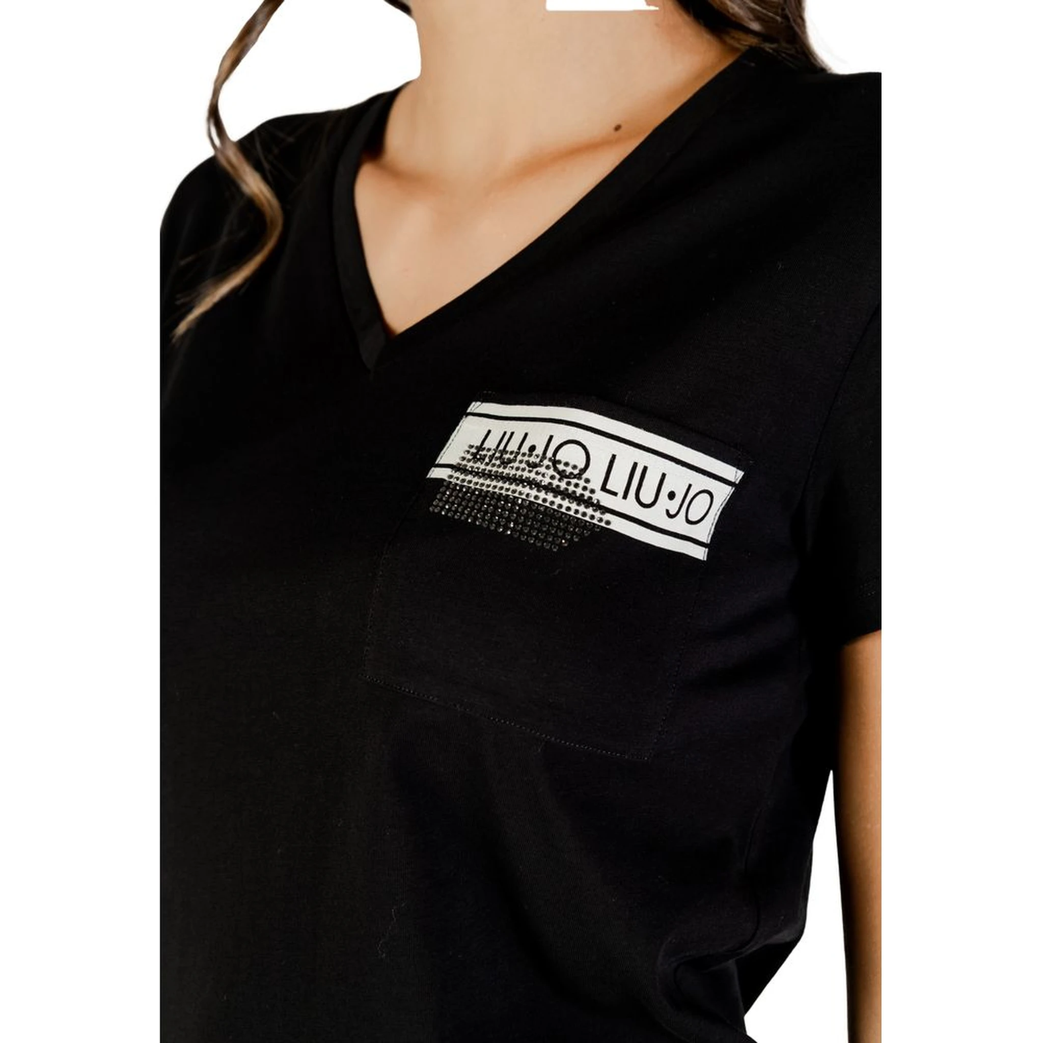 تيشيرت قطني أسود