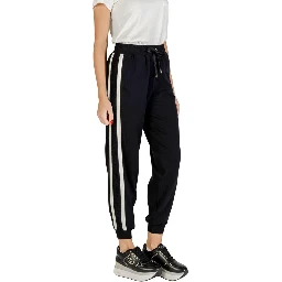 Black And White Cotton Joggers (Workout Pants)