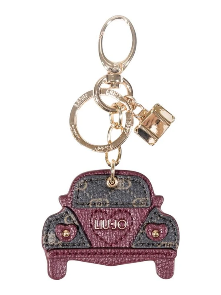 Purple Polyethylene Keychain