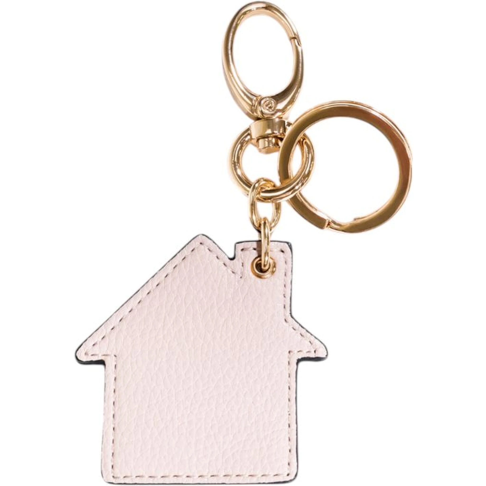 Gold Polyethylene Keychain