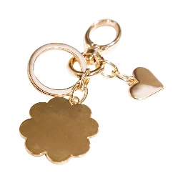 Gold Metal Keychain