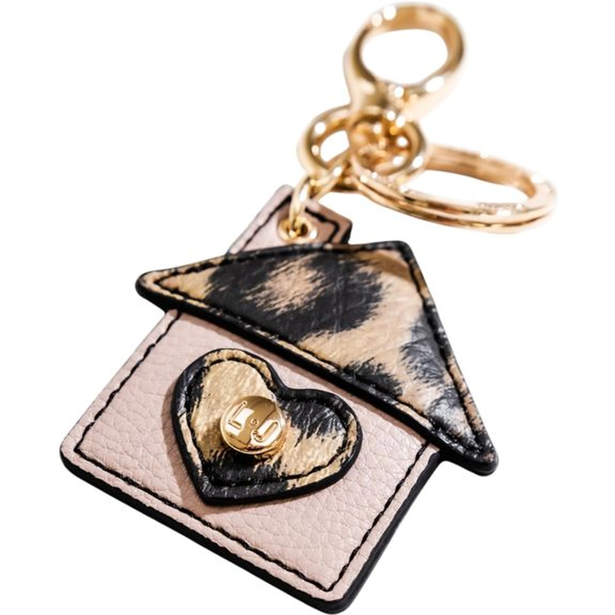 Gold Polyethylene Keychain