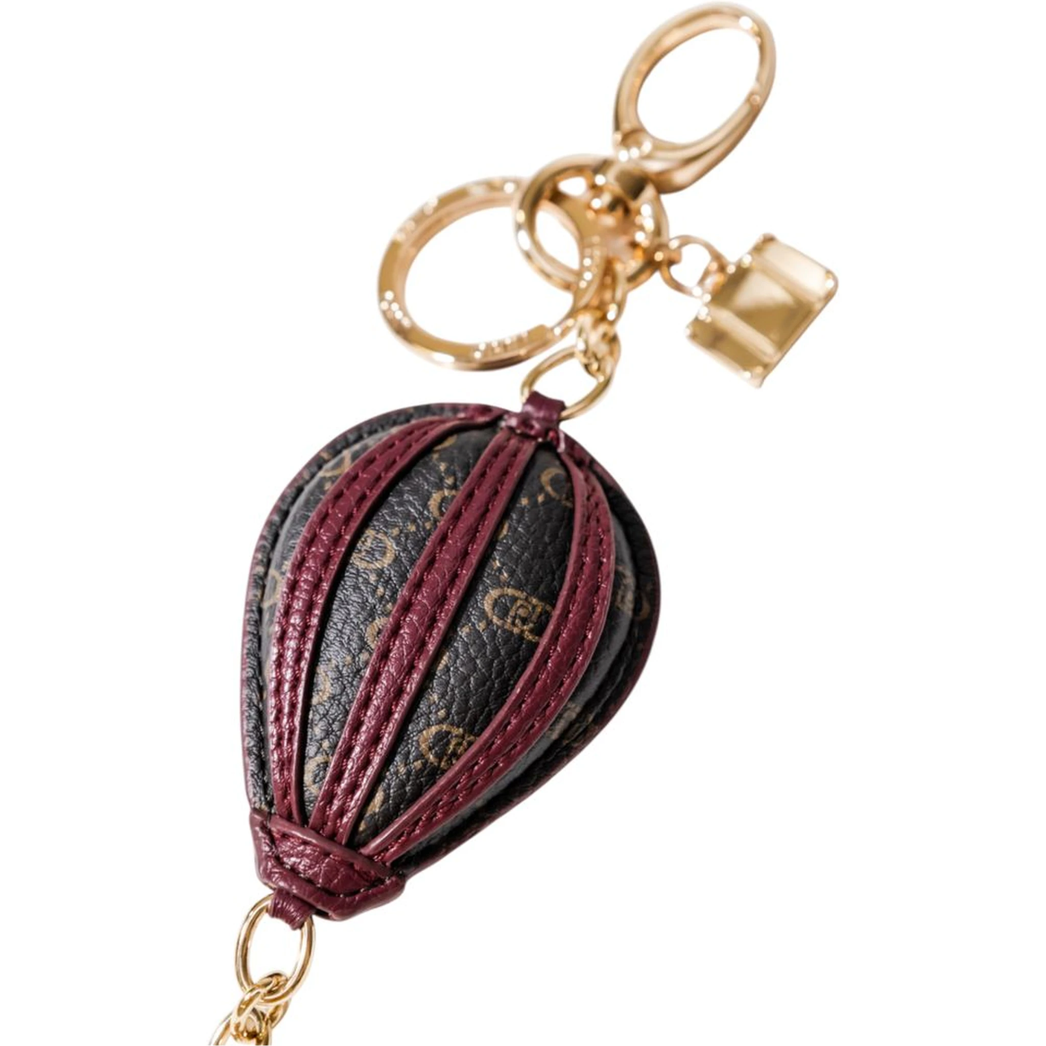 Purple Polyethylene Keychain