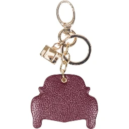 Purple Polyethylene Keychain