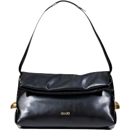 Black Polyethylene Clutch Bag