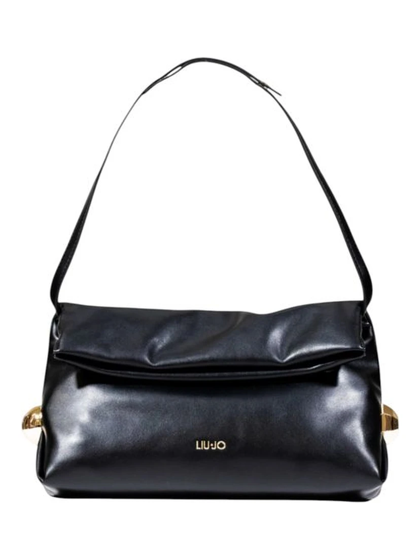 Black Polyethylene Clutch Bag