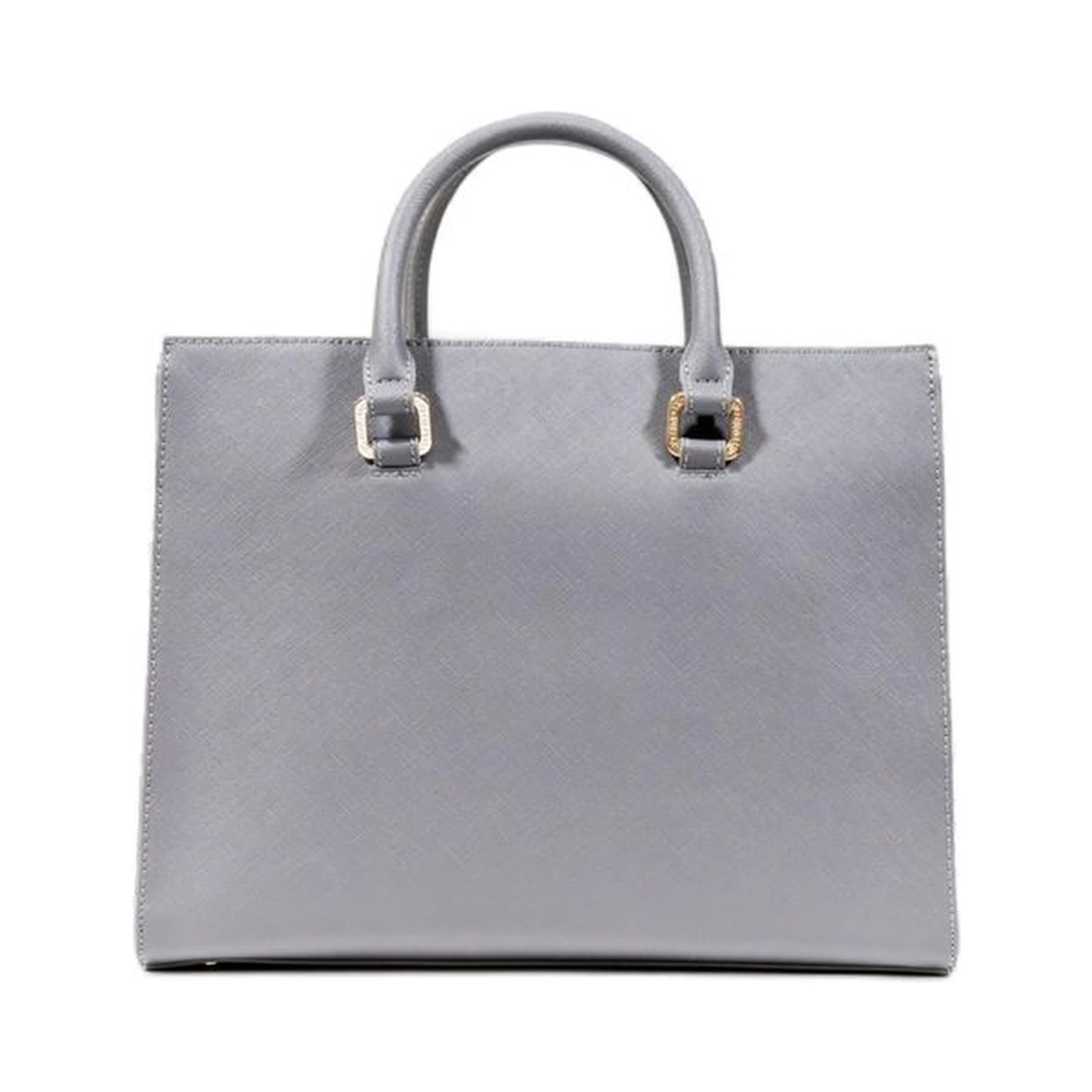 Gray Polyethylene Handbag