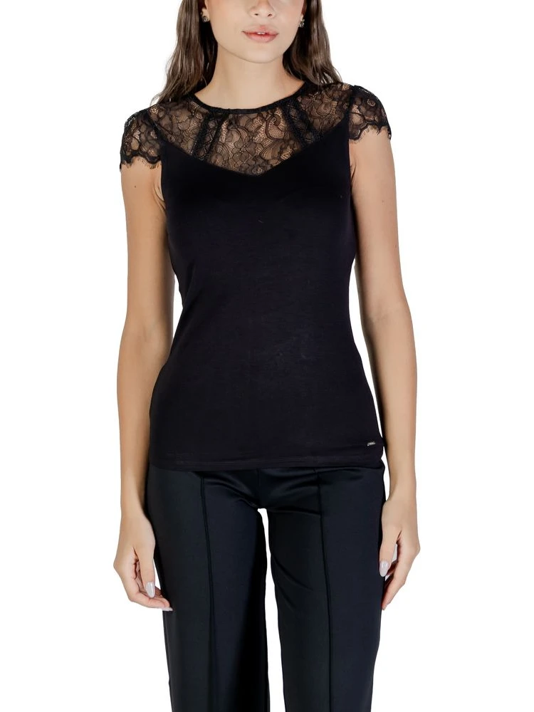 Black Viscose Blouse