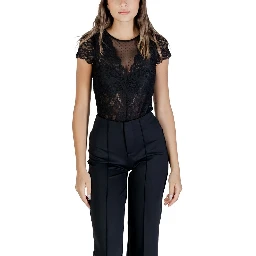 Black Polyamide Bodysuit