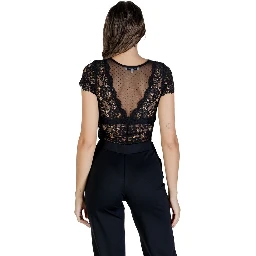 Black Polyamide Bodysuit