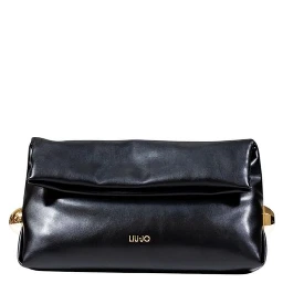 Black Polyethylene Clutch Bag