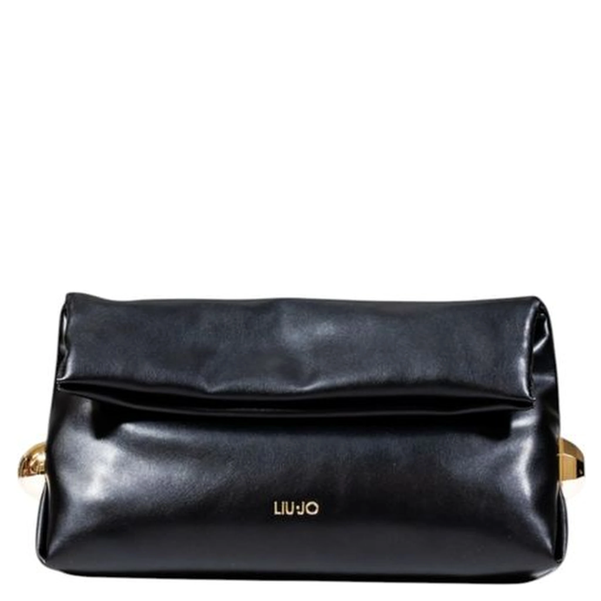 Black Polyethylene Clutch Bag