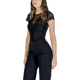 Black Polyamide Bodysuit