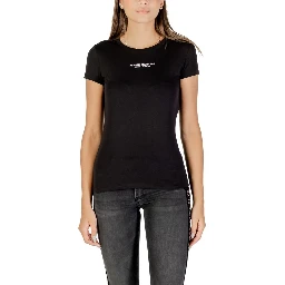 Black Cotton T-Shirt