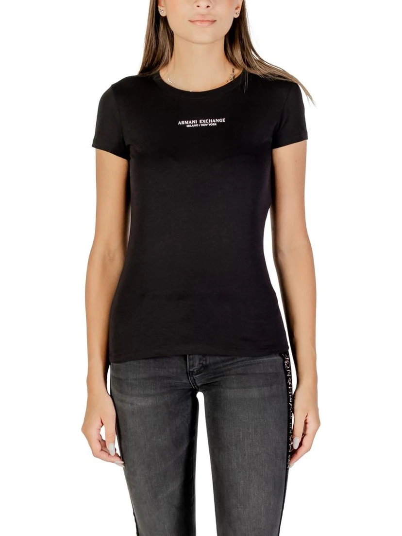 Black Cotton T-Shirt