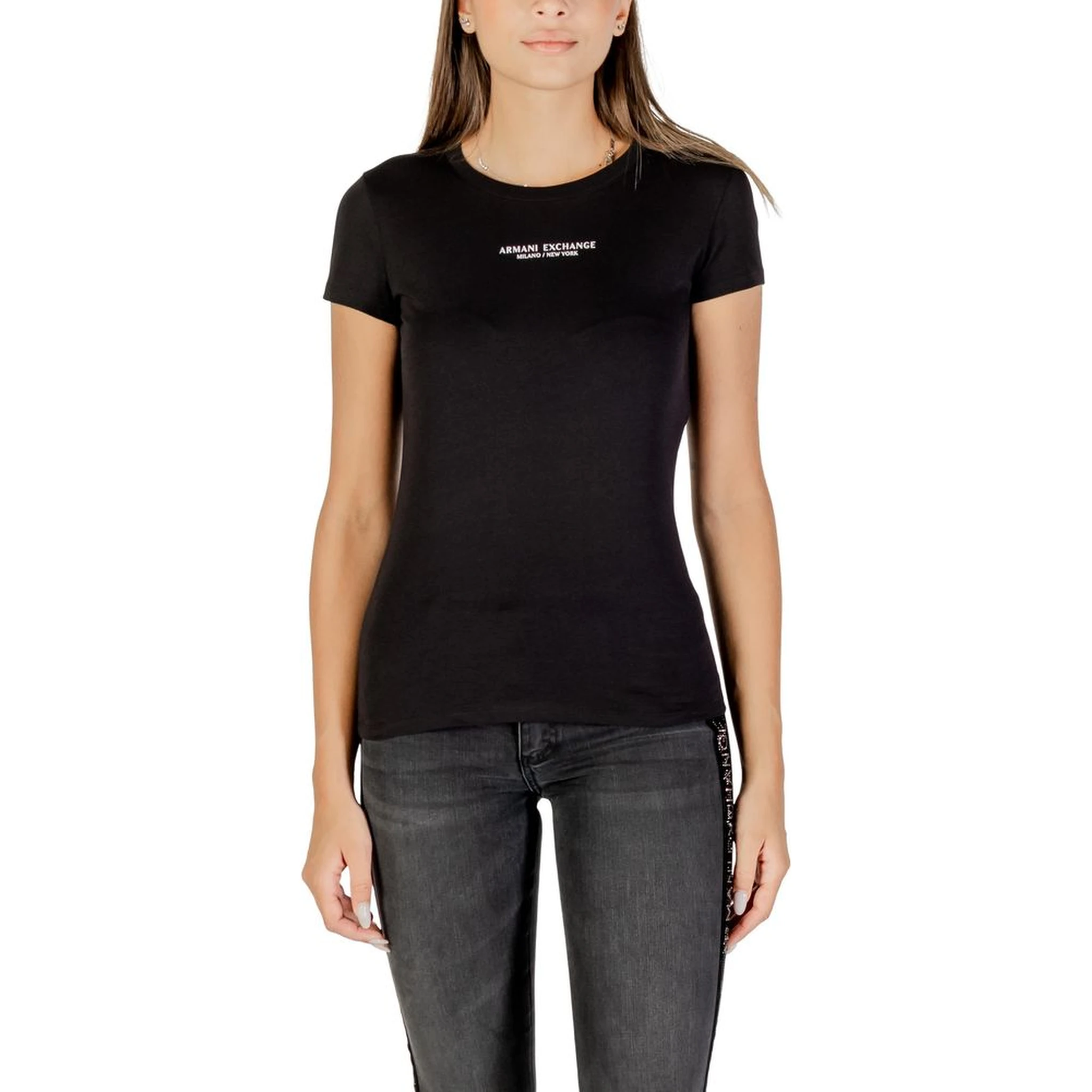 Black Cotton T-Shirt