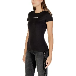 Black Cotton T-Shirt