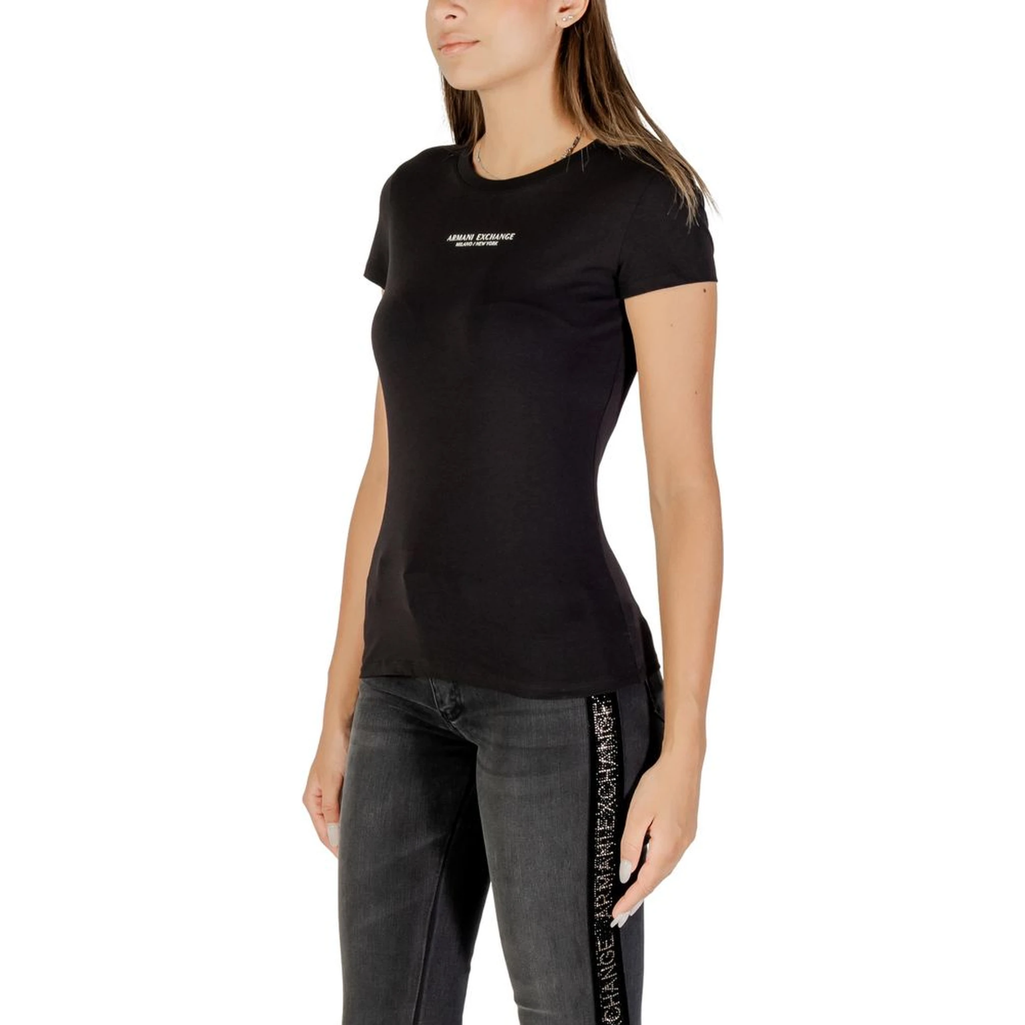 Black Cotton T-Shirt