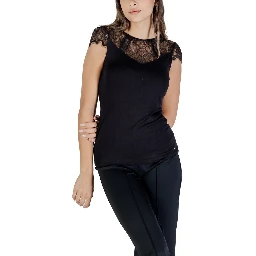 Black Viscose Blouse