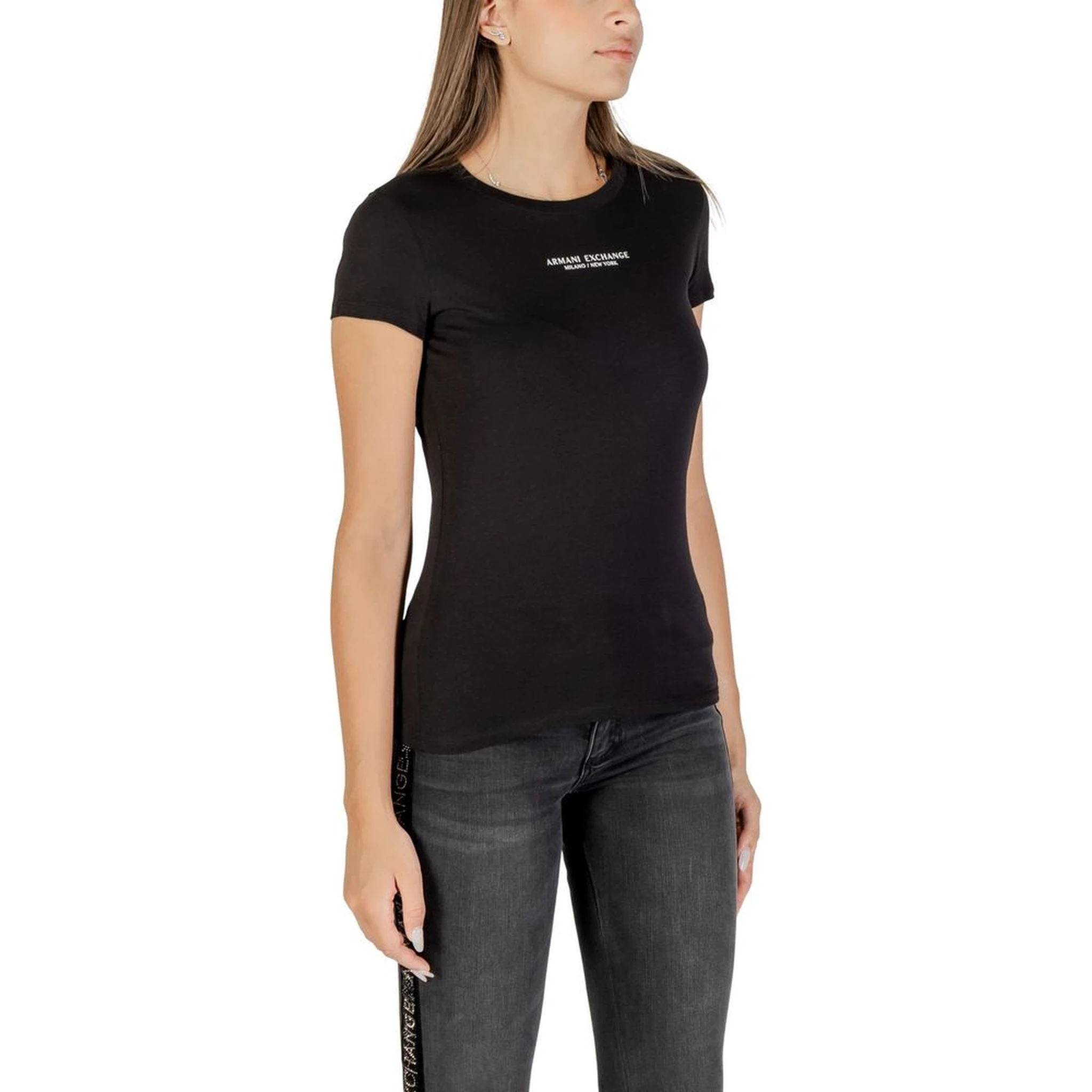 Black Cotton T-Shirt