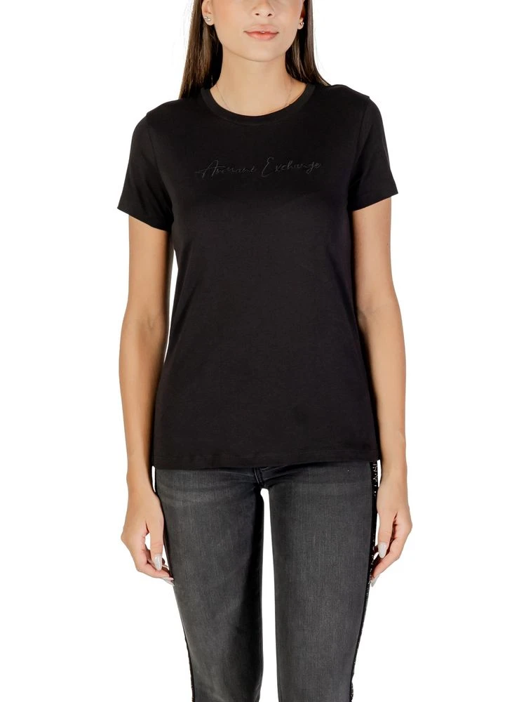 Black Cotton T-Shirt