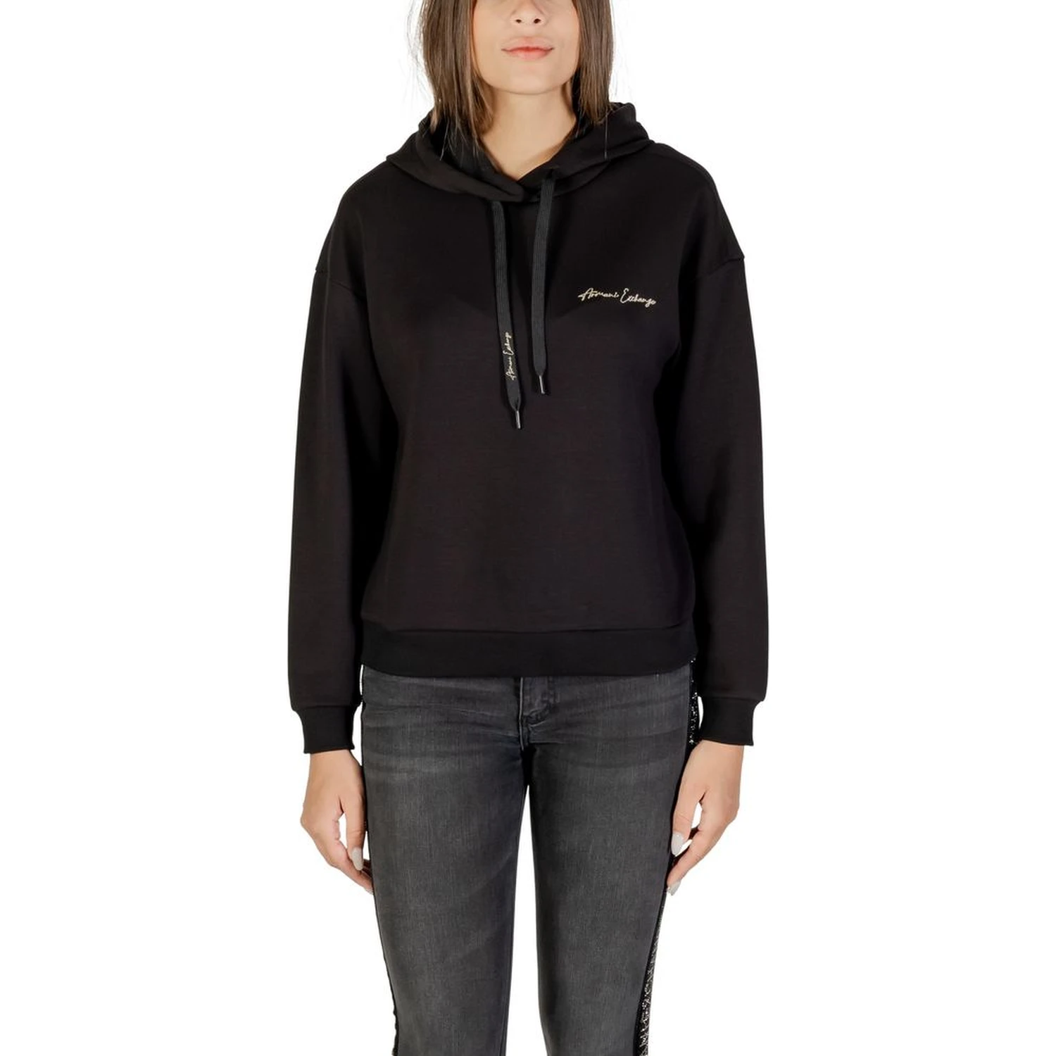 Bicolor Viscose Hoodie