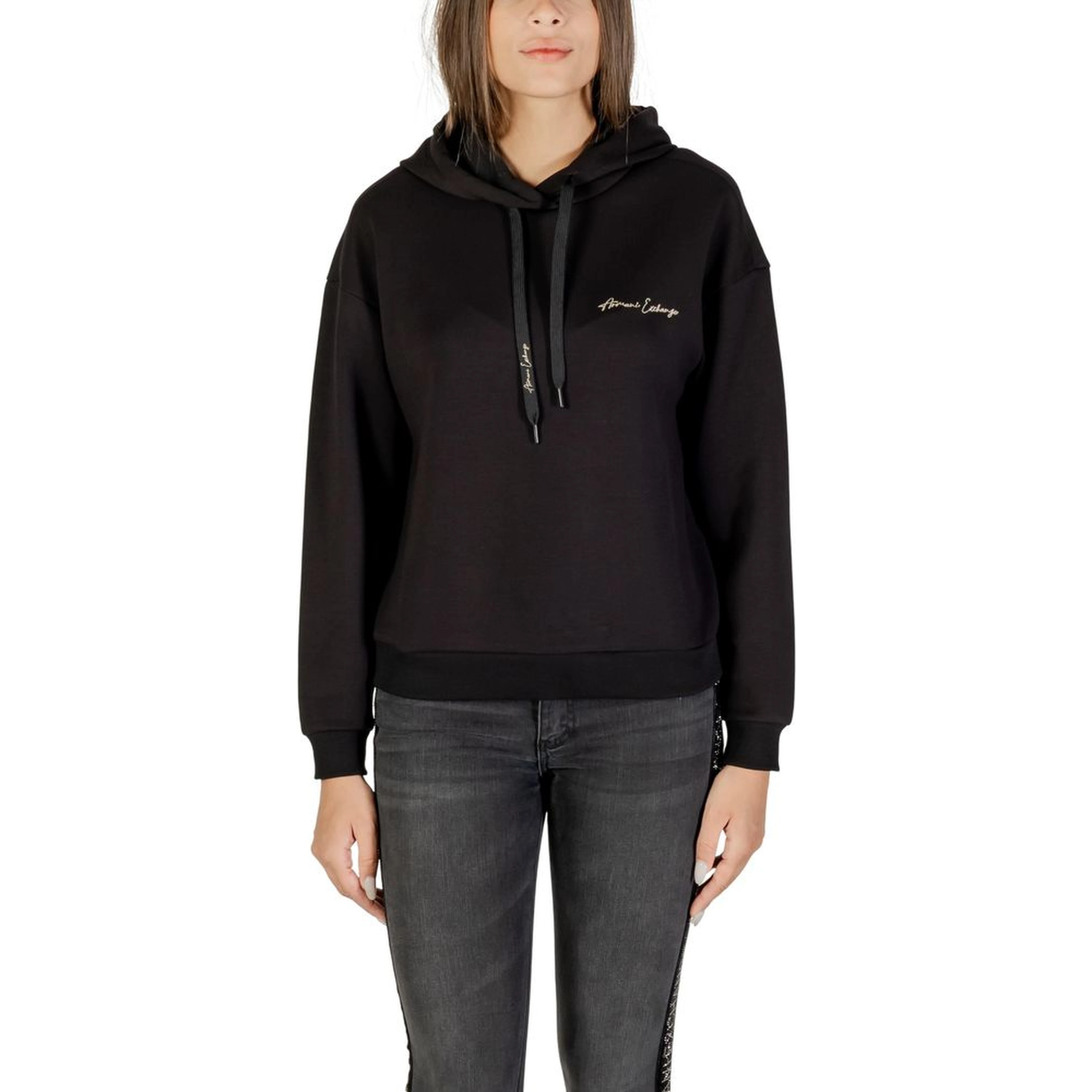 Bicolor Viscose Hoodie