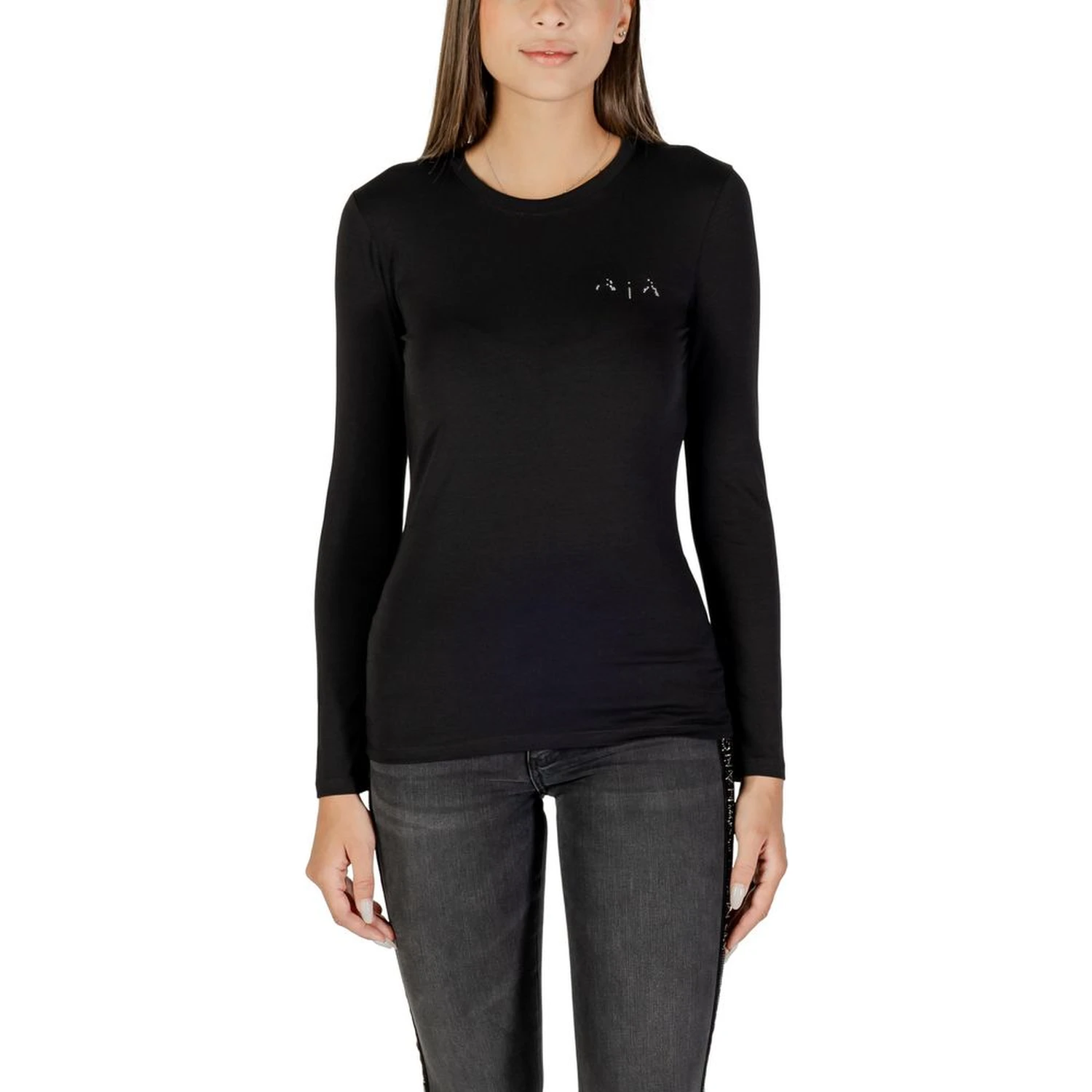 Black Cotton T-Shirt