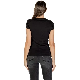 Black Cotton T-Shirt