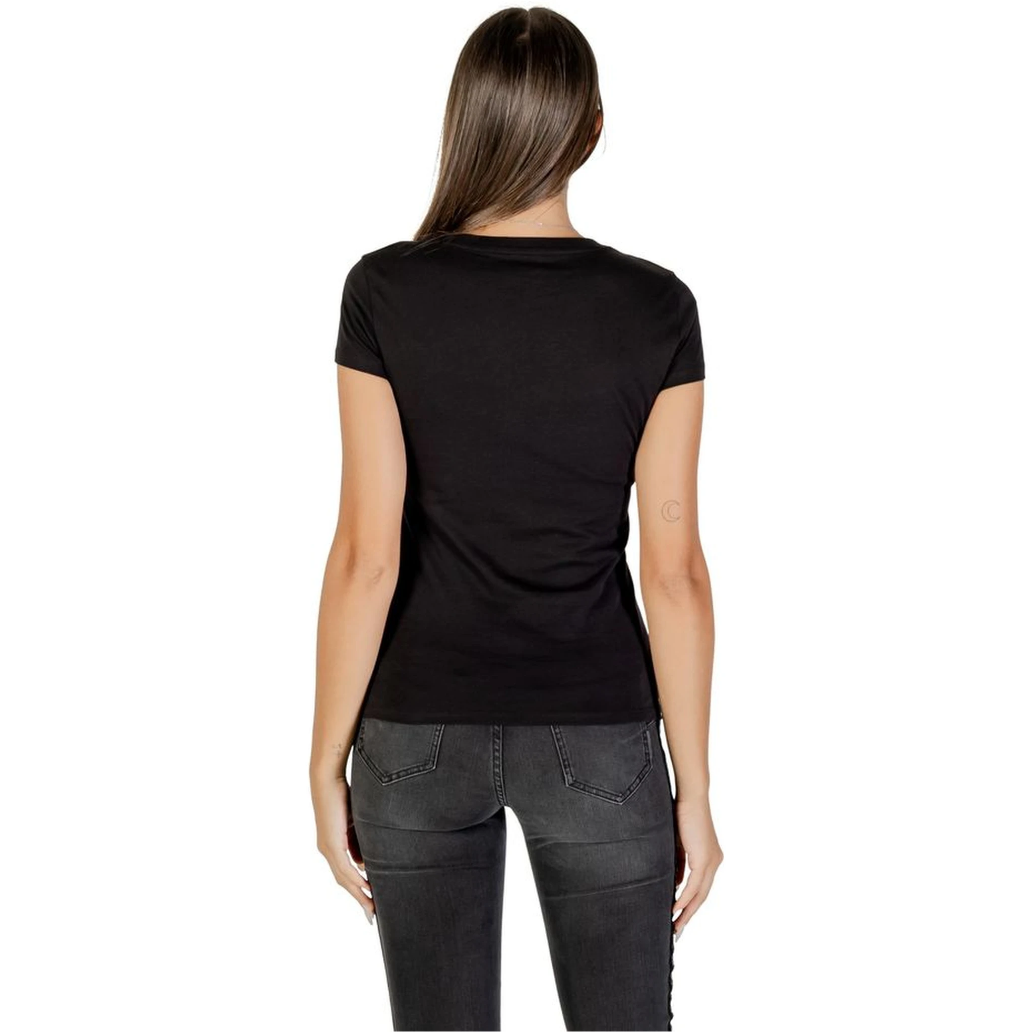 Black Cotton T-Shirt