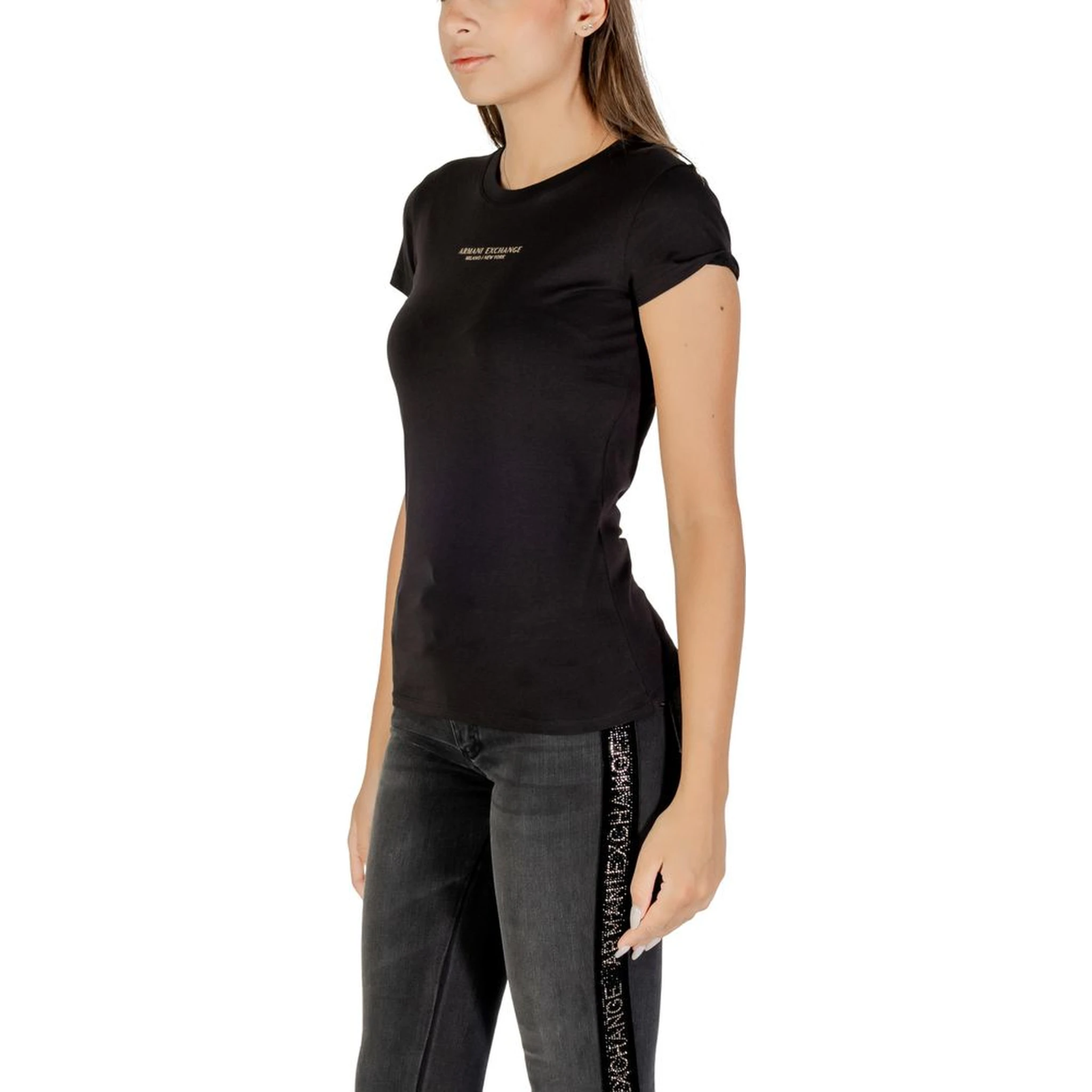 Bicolor Cotton T-Shirt