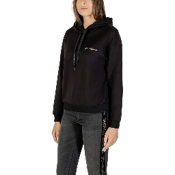 Bicolor Viscose Hoodie