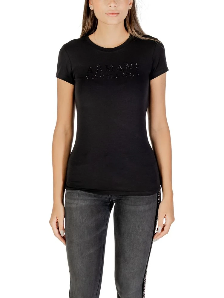 Black Cotton T-Shirt