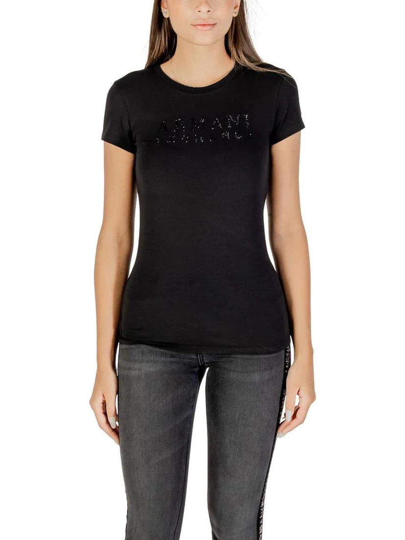 Black Cotton T-Shirt