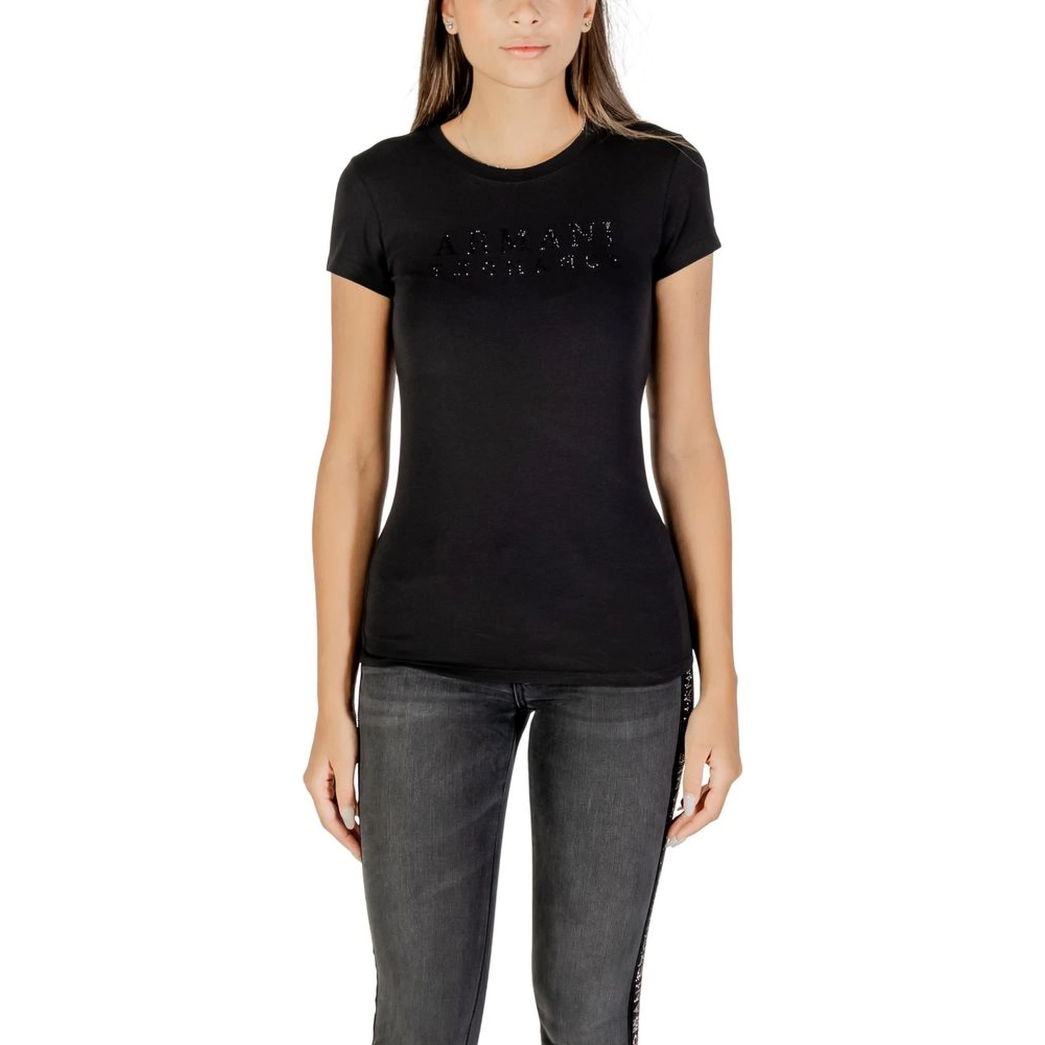 Black Cotton T-Shirt