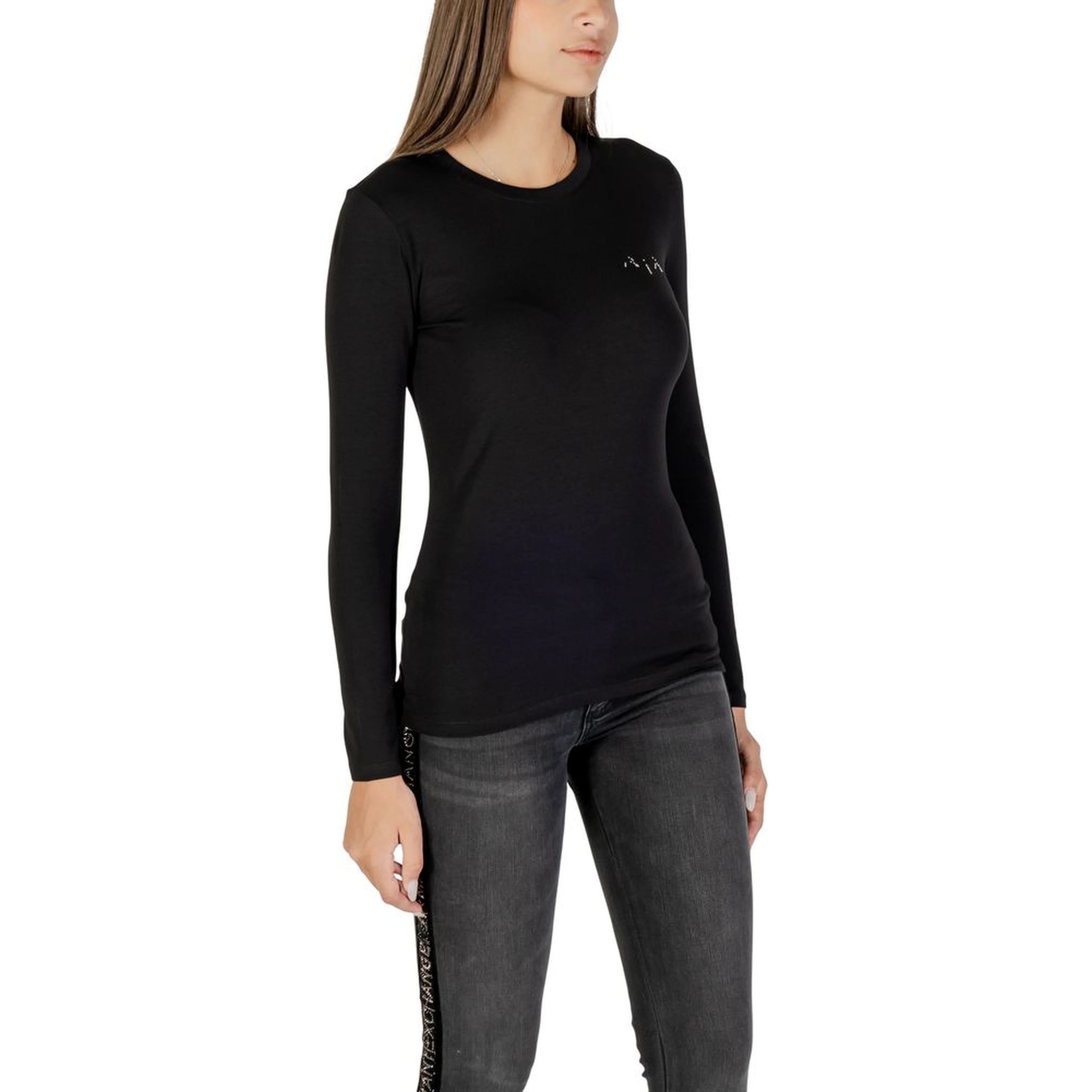 Black Cotton T-Shirt