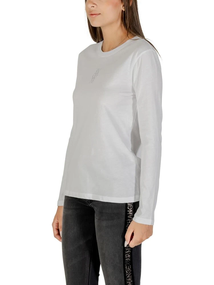 White Cotton Long Sleeve T-Shirt alternative