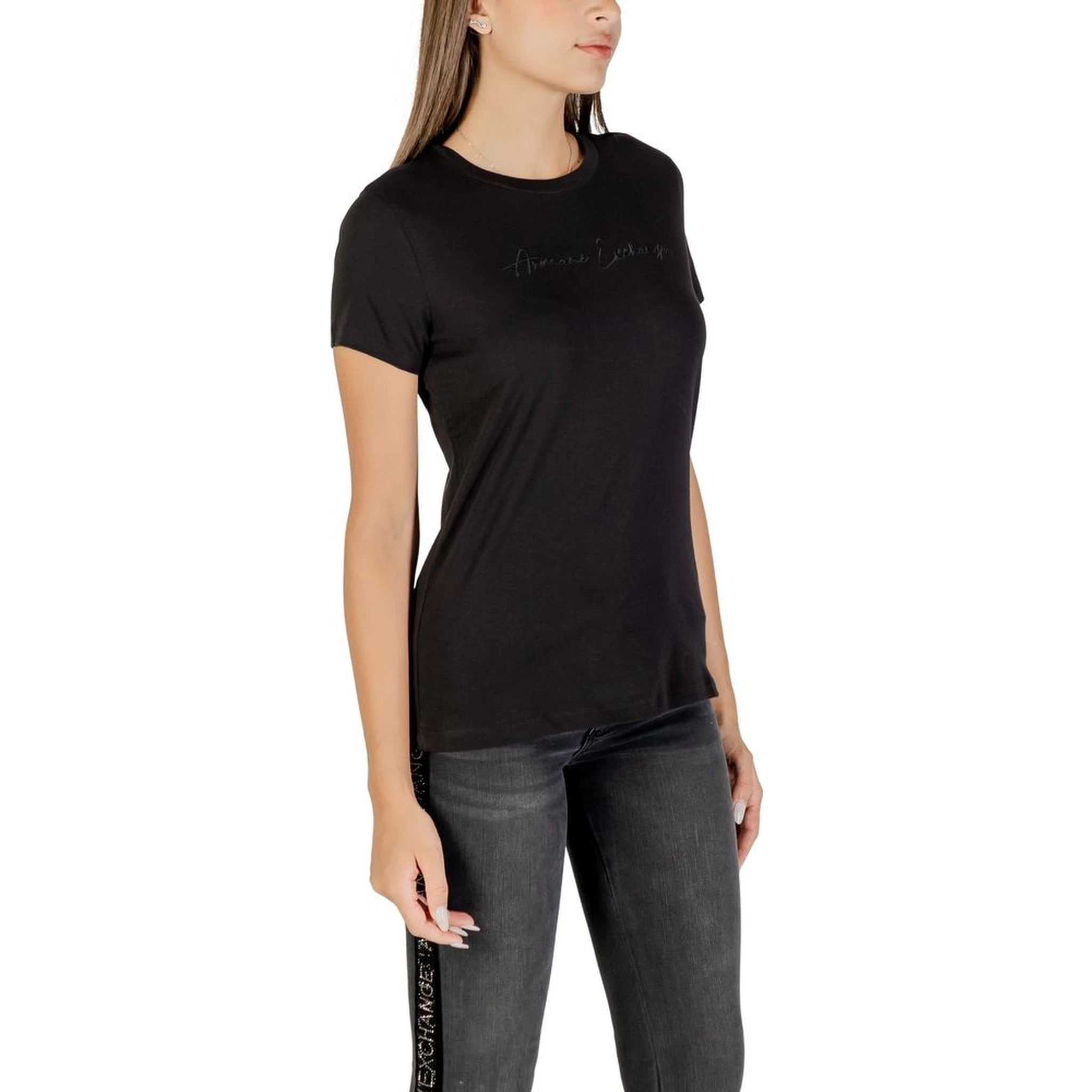 Black Cotton T-Shirt