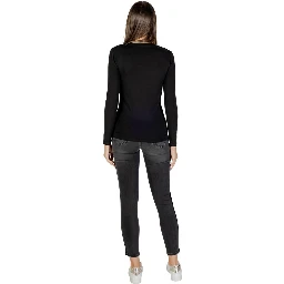 Black Cotton T-Shirt