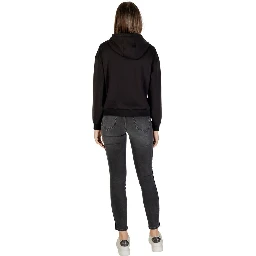 Bicolor Viscose Hoodie