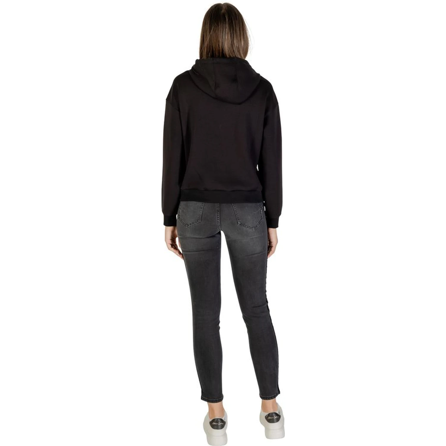 Bicolor Viscose Hoodie