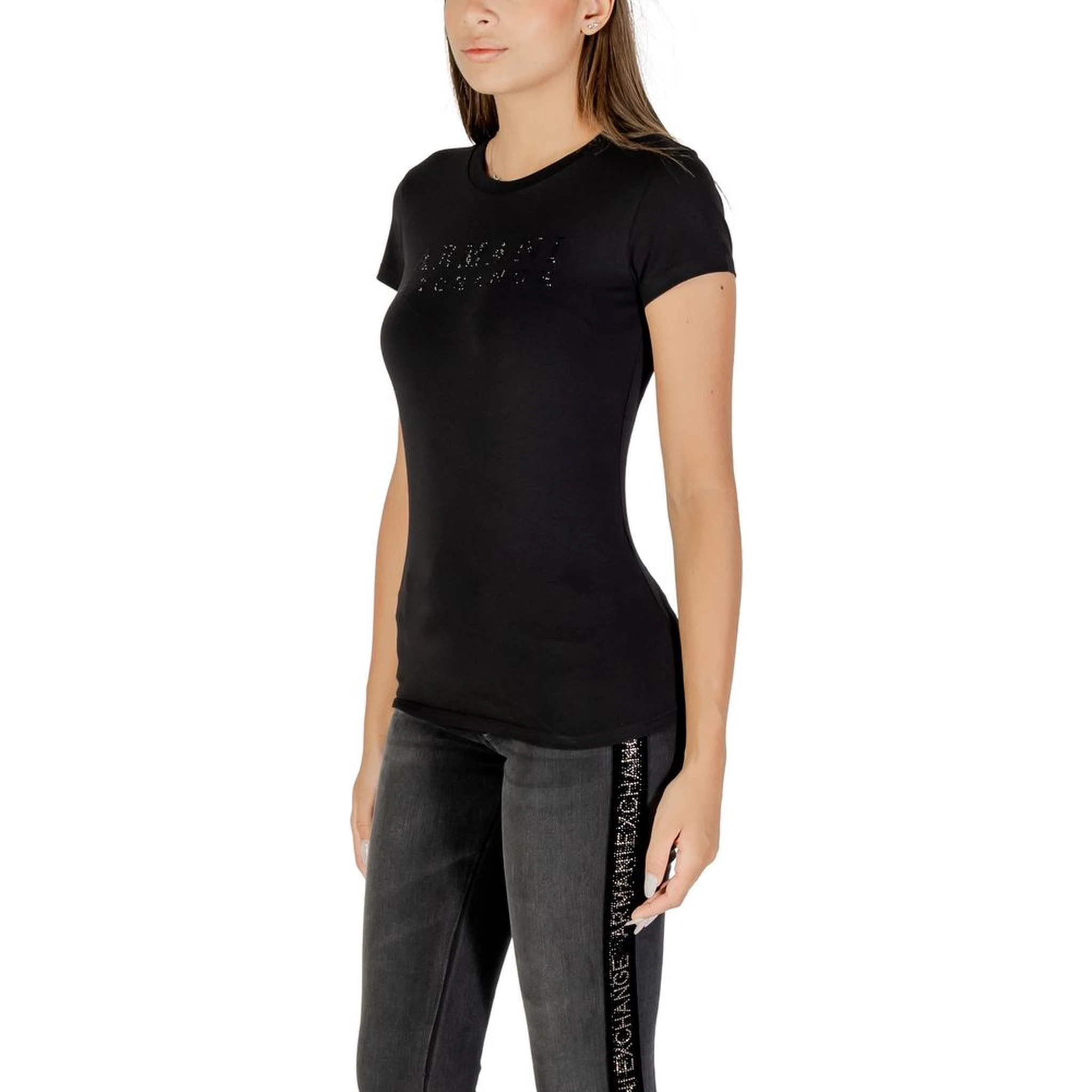 Black Cotton T-Shirt