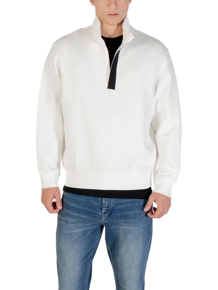 Cream Cotton Sweatshirt
