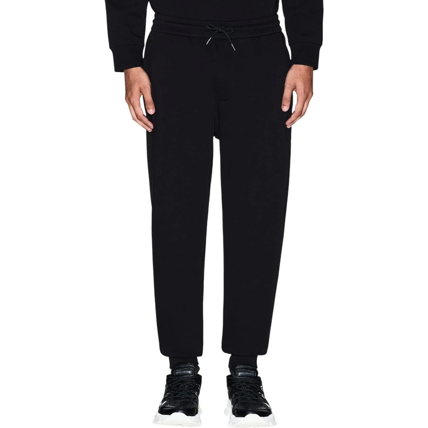 Bicolor Cotton Joggers (Workout Pants)