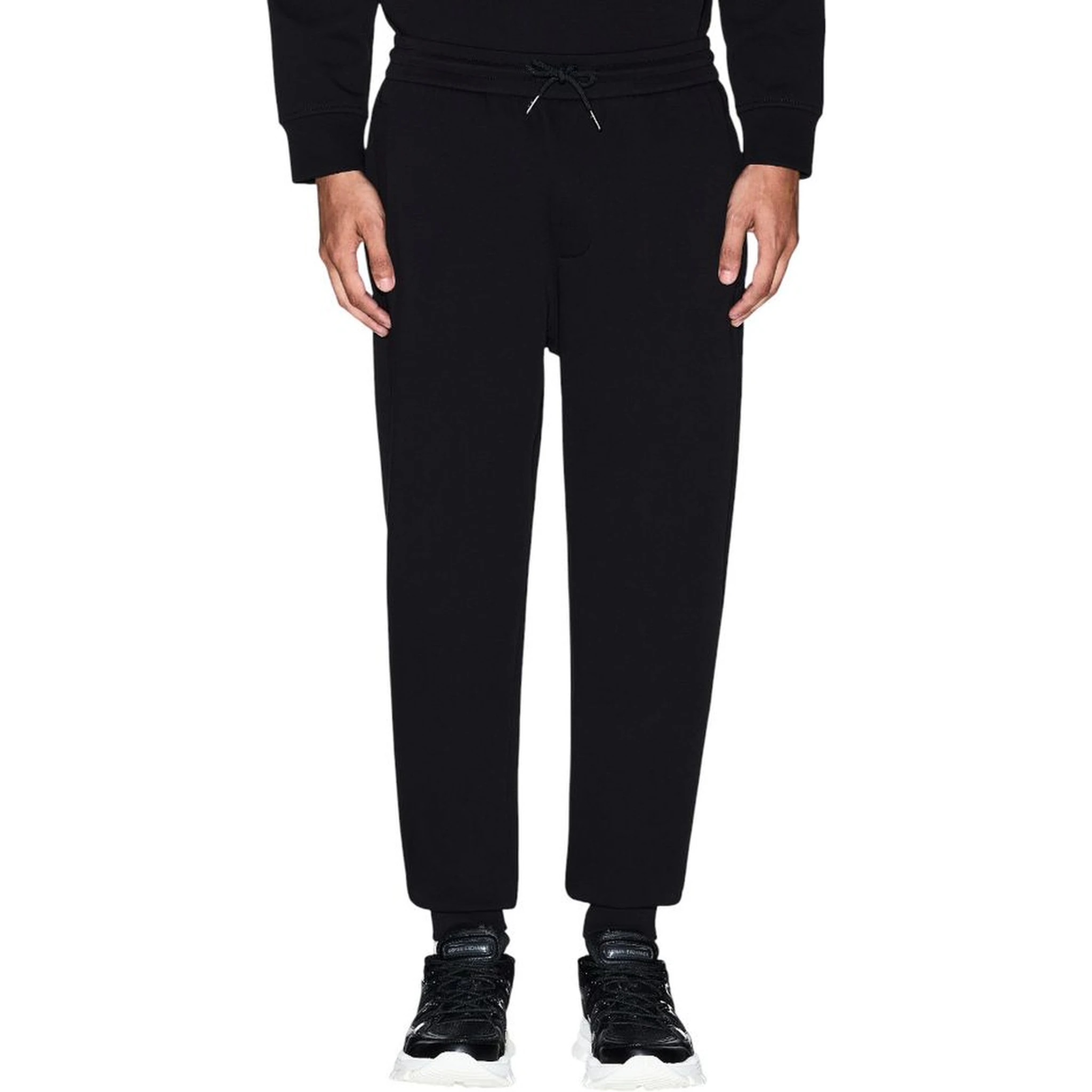Bicolor Cotton Joggers (Workout Pants)